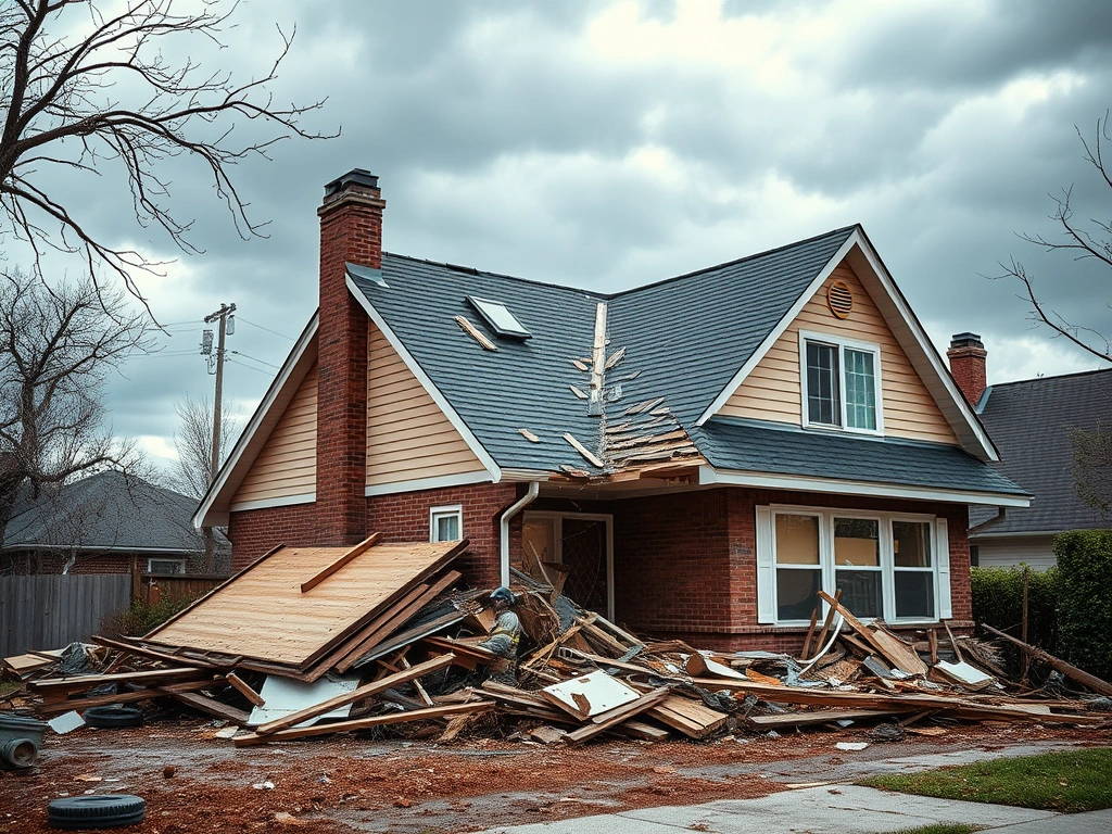 Storm Natural Disaster Damage