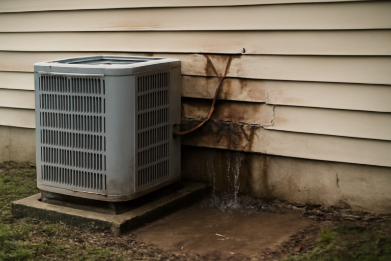 AC Unit Water Removal
