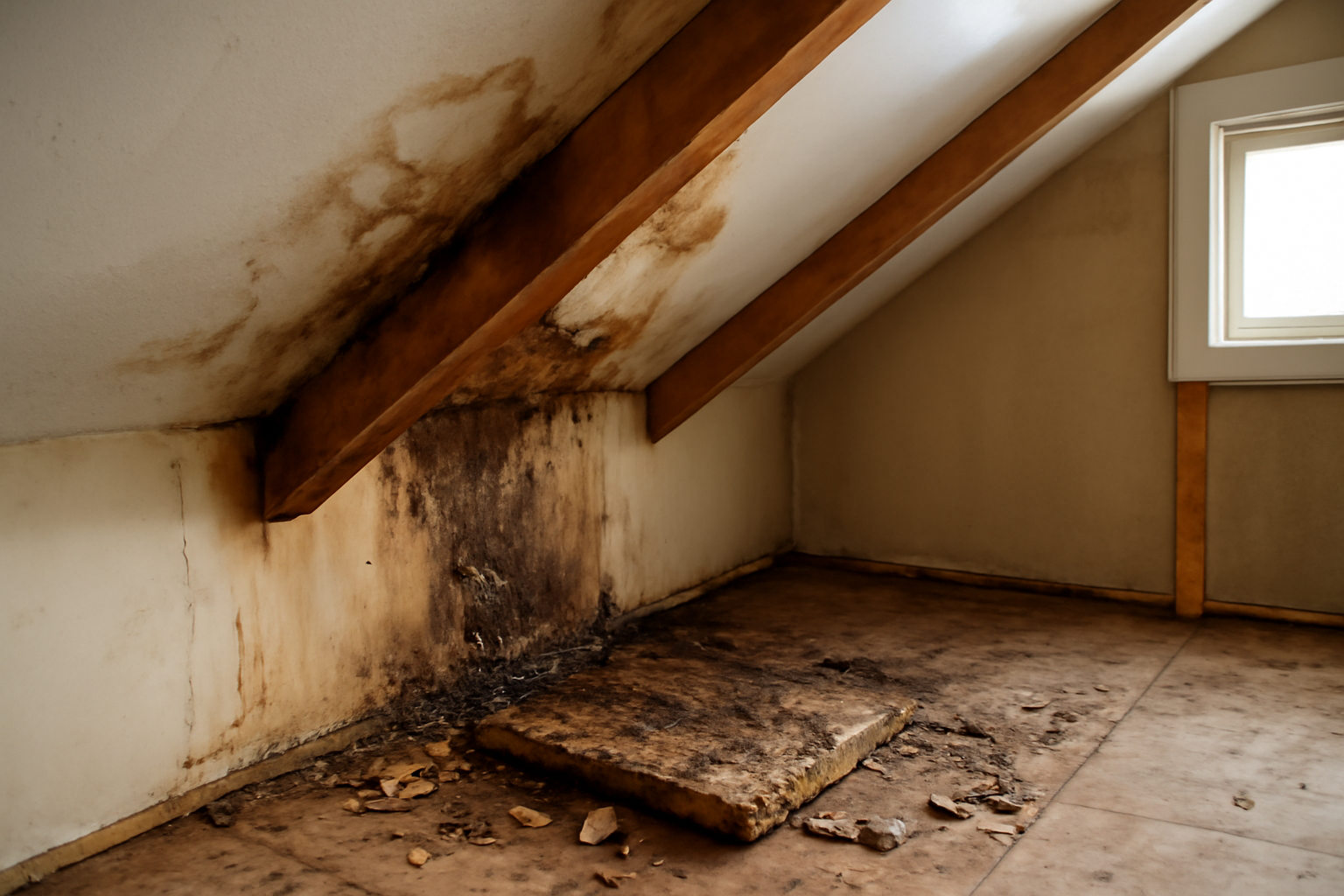 Attic Water Damage Restoration in Alpharetta, GA