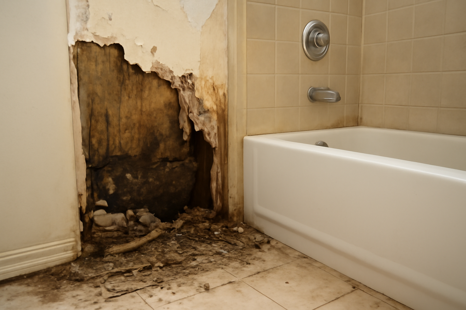 Bathroom Water Damage Restoration in Cave Spring, GA