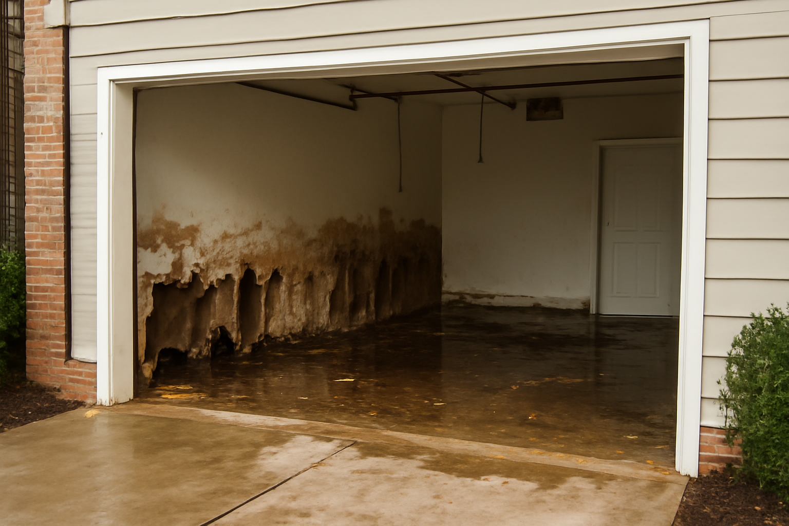Garage Water Damage Cleanup in Acworth, GA