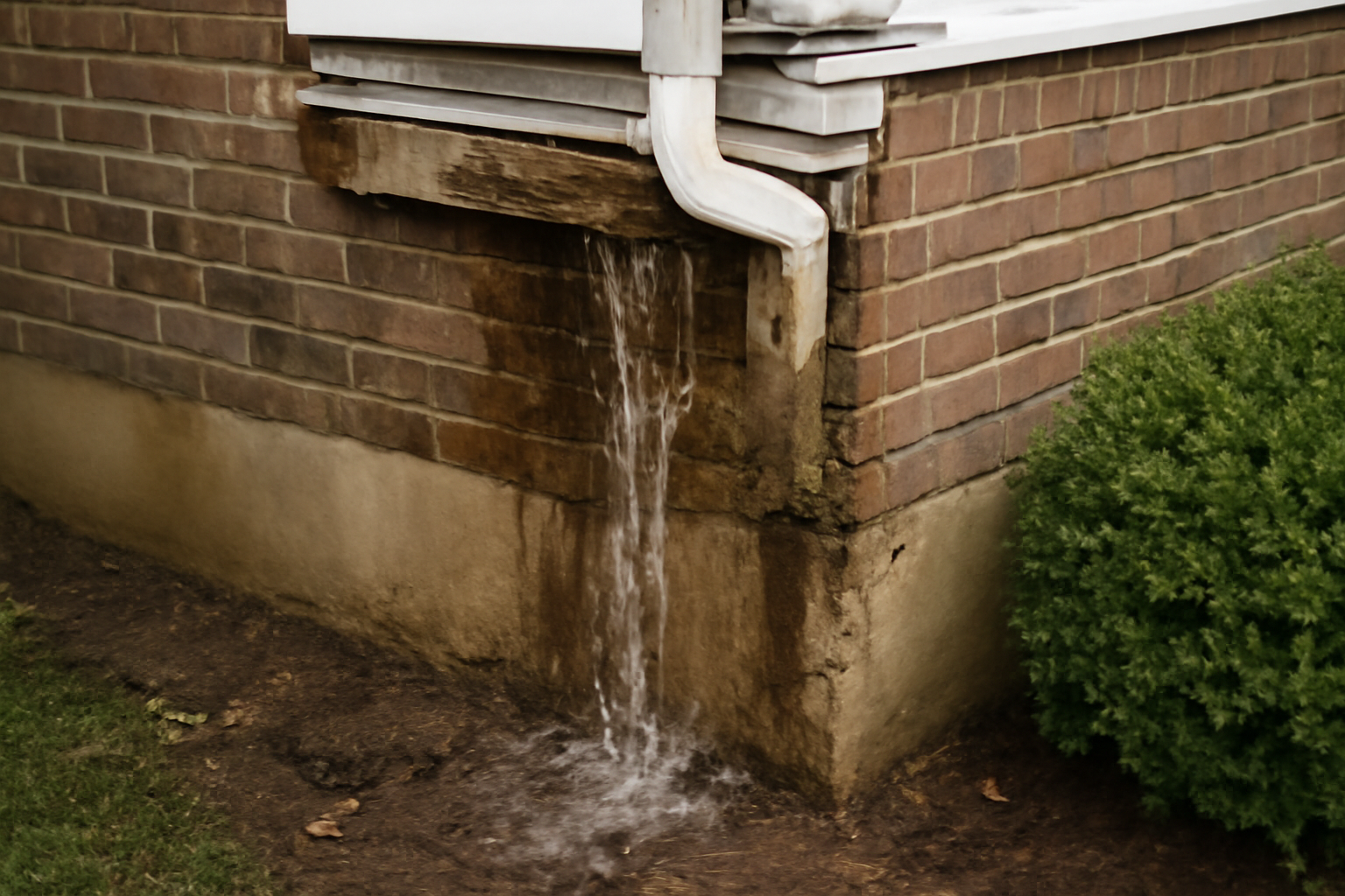 Gutter Overflow Water Removal in Acworth, GA