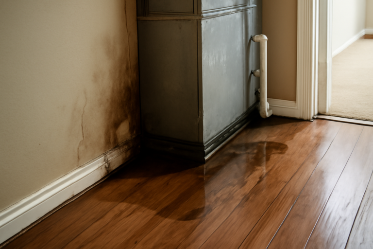 HVAC Leak Water Removal