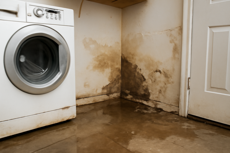 Laundry Room Water Damage Restoration