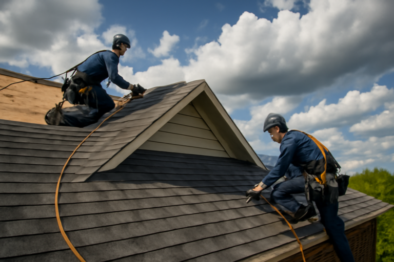 Storm damage repair service