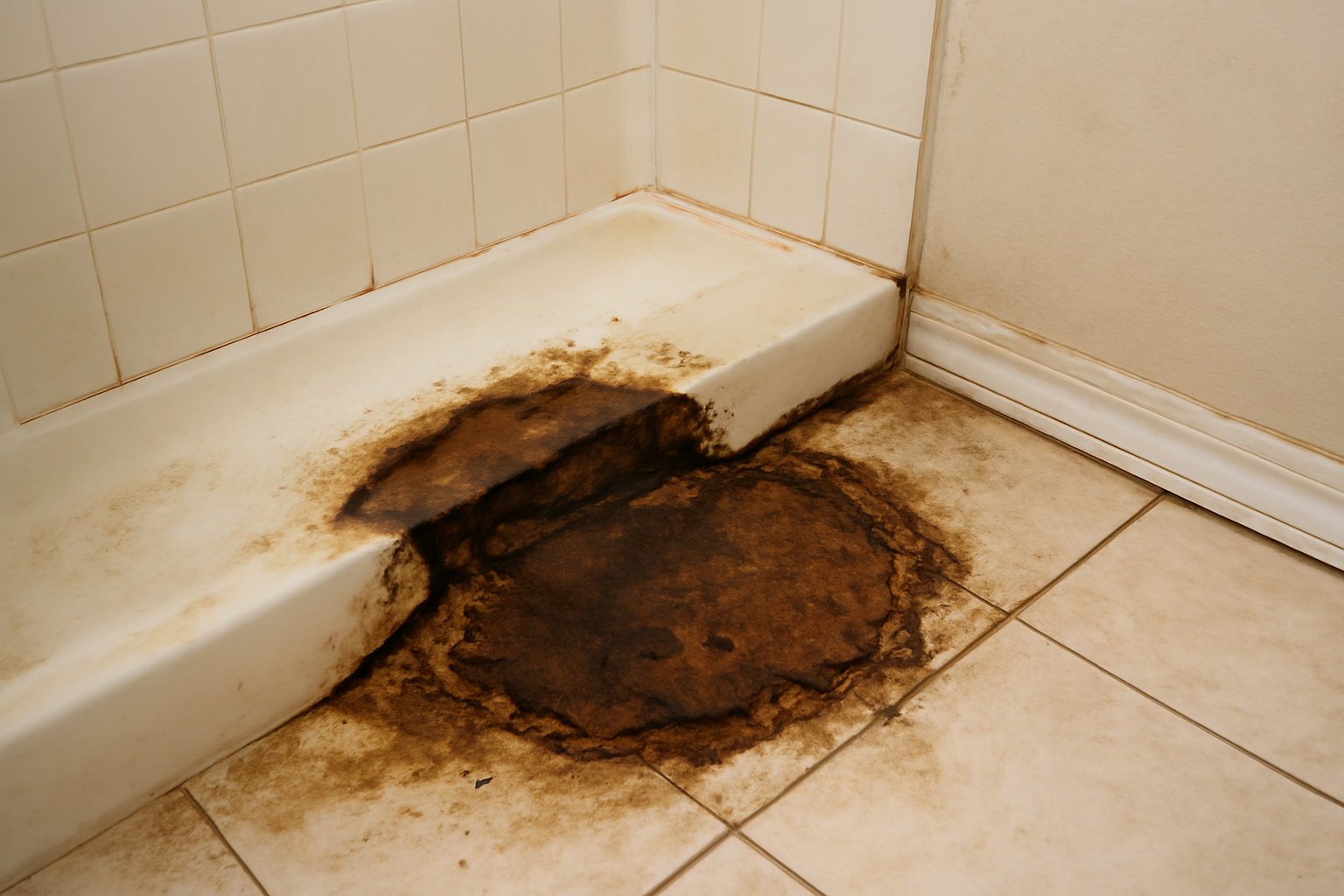 Shower Pan Leak Water Removal in Adairsville, GA
