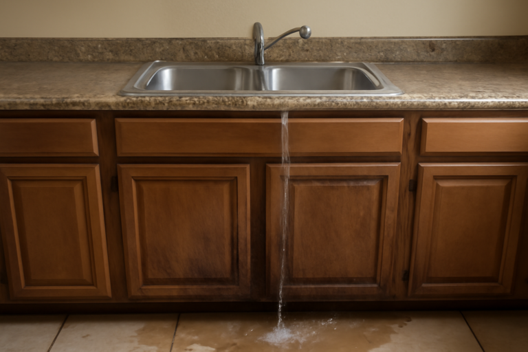 Sink Overflow Water Removal
