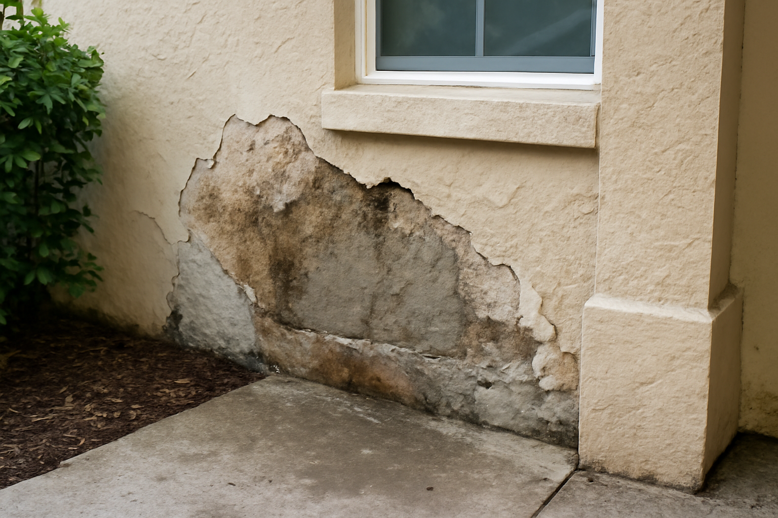 Stucco Water Damage Repair in Acworth, GA