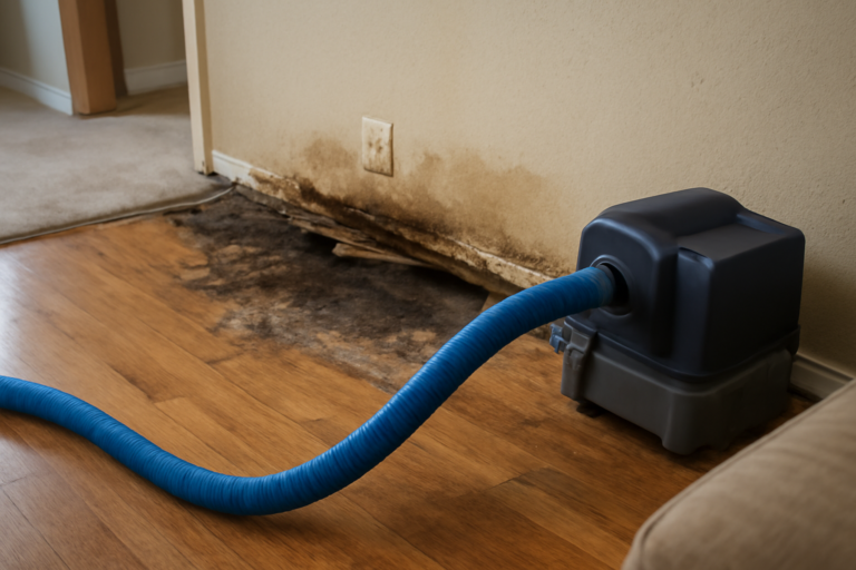 Subfloor Water Extraction