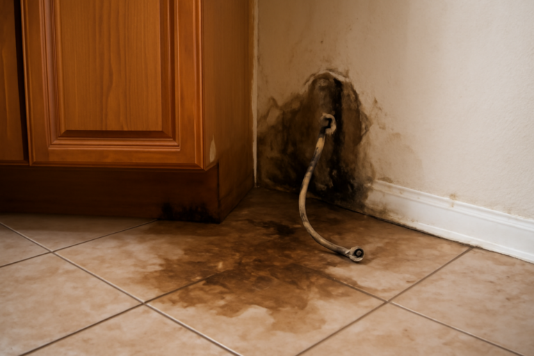 Supply Line Break Water Removal