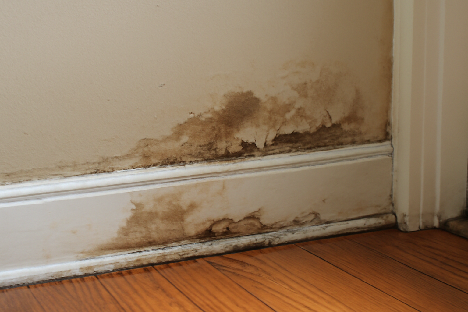 Trim & Baseboard Replacement After Water Damage in Acworth, GA