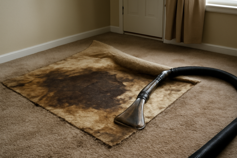 Under Carpet Water Extraction