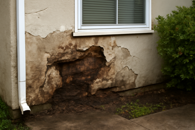 Wall Water Damage Repair